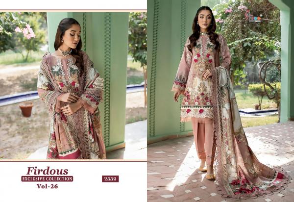 Shree Firdous Exclusive Collection Vol 26 Pakistani Suits Collection